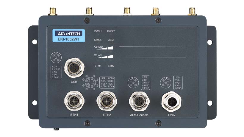 Advantech Ipari EN50155 Vasúti 4G Routerek